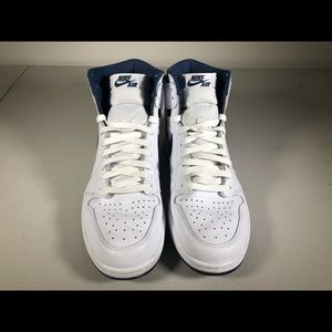 Nike Air Jordan 1 Metallic Blue Size 10.5